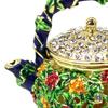 Креативная Шкатулка для Мелочей Ювелирная Шкатулка Эмалированный Чайник Держатель для Ожерелий Колец Коллекционная Банка для Хранения