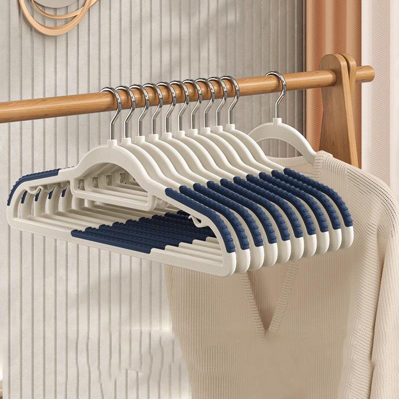 1/5/10pcs Clothes Hanger Anti-slip Rotary Smooth Anti-scratch No Deformation Wet Dry Dual Use