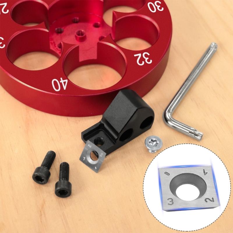 Adjustable Dowel Maker Jig Stabilizer Tool For Woodturning Projects Durable Aluminum Construction