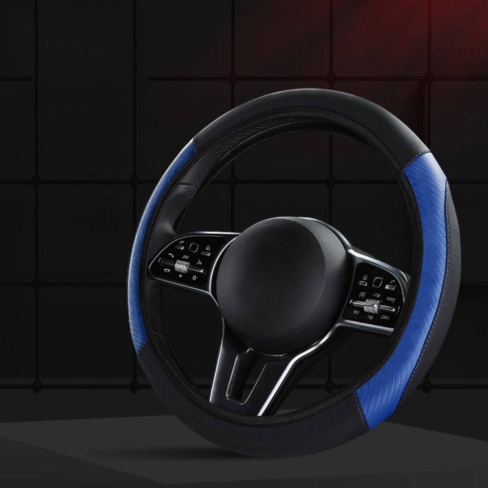 Дышащая защита рулевого колеса автомобиля из микрофибры, аксессуары для салона автомобиля внедорожник