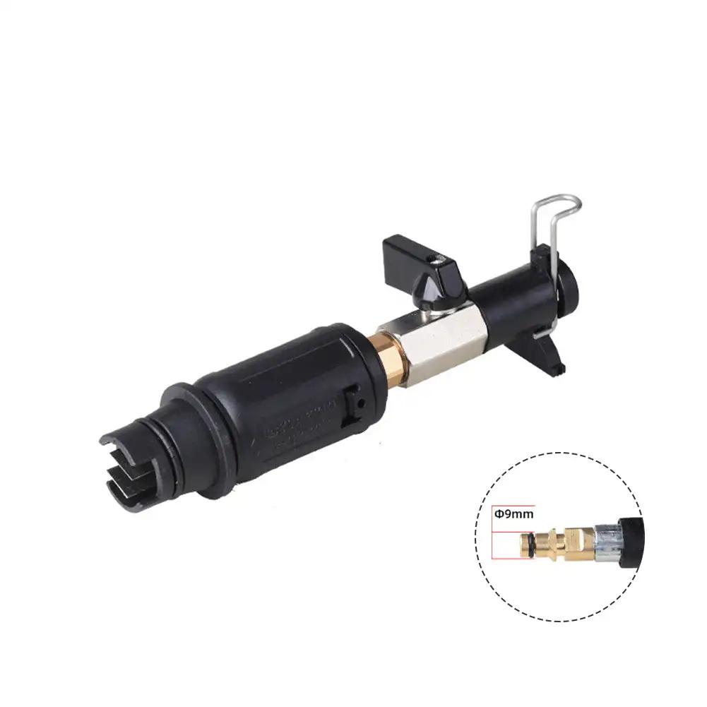 Распылитель для мойки высокого давления с быстроразъемным соединением, регулируемый угол 3000 фунтов на кв. дюйм для соединителя Krcher 8/9 мм, насадка для мойки автомобиля