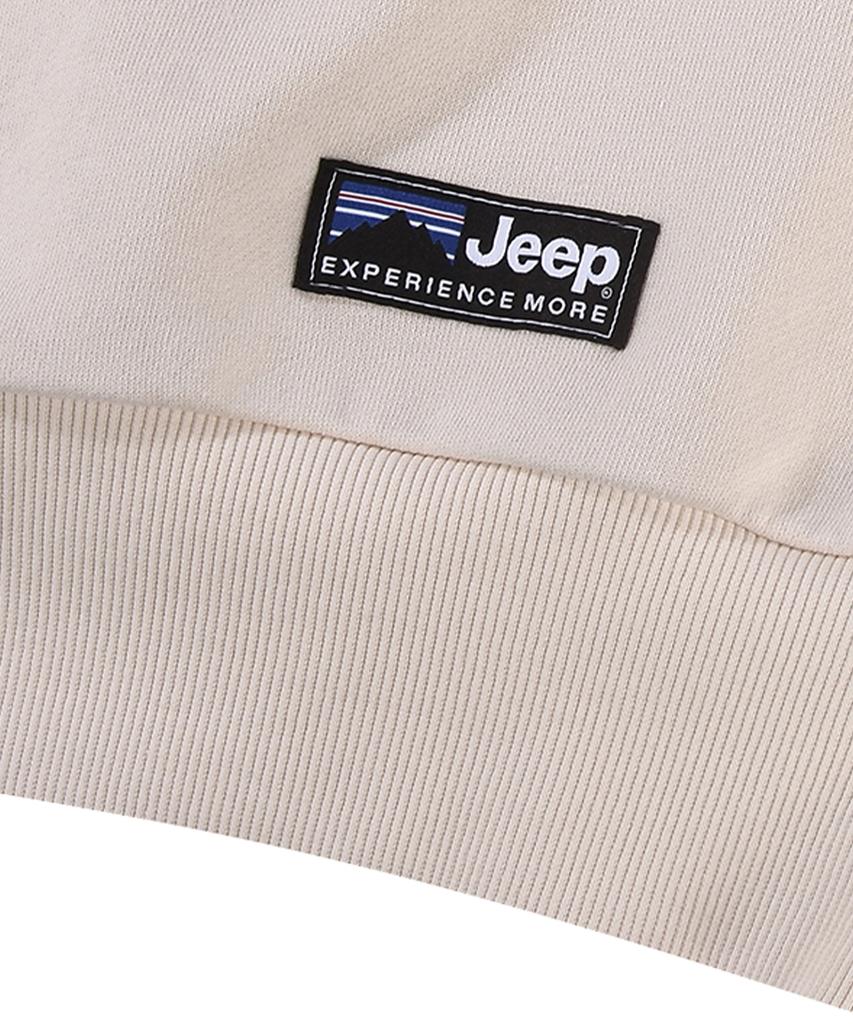 JEEP [360G] Толстовка с полумолнией и логотипом M (Jr5Tsu838Bt)