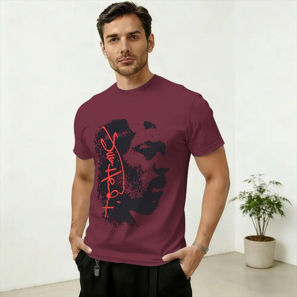 Casual Jimis Hendrixs TShirts Unisex Crew Neck Pure Cotton T Shirt Short Sleeve Tee Shirt Gift Tops
