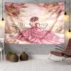 Victorian Tea Garden Tapestry Room Decoration Wall Hanging for Living Room Bedroom, dormitory, Birthday and Christmas gifts