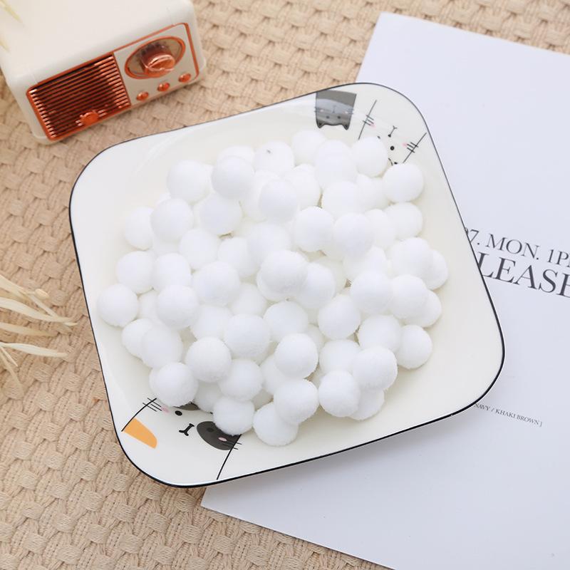 Разноцветные Высокоэластичные Помпоны - Бесплатная Доставка в День Заказа, В Наличии, Аксессуары для DIY, Большие Плюшевые Шары