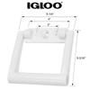 Ручка для холодильника Igloo 21023 Quart с винтами 1 25-72 (Белая часть)