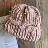 Streetwear Knit Cap For Men Women Acrylic Beanie With No Brim For Cold Days
