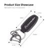 JOFT7 Carbon Fiber Keychain Gift Car Key Pendant Keyring For Citroen C5X e-C4 X e-C3 C4 C3 C5 Berlingo C-Elysee C-Crosser C1 C6 C2
