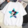 Cute Mouse Graphic Women Tshirt Cartoon Printed Short Sleeve Tee Shirt Funny Duck T Shirts Summer Streetwear Y2k Clothes Tops