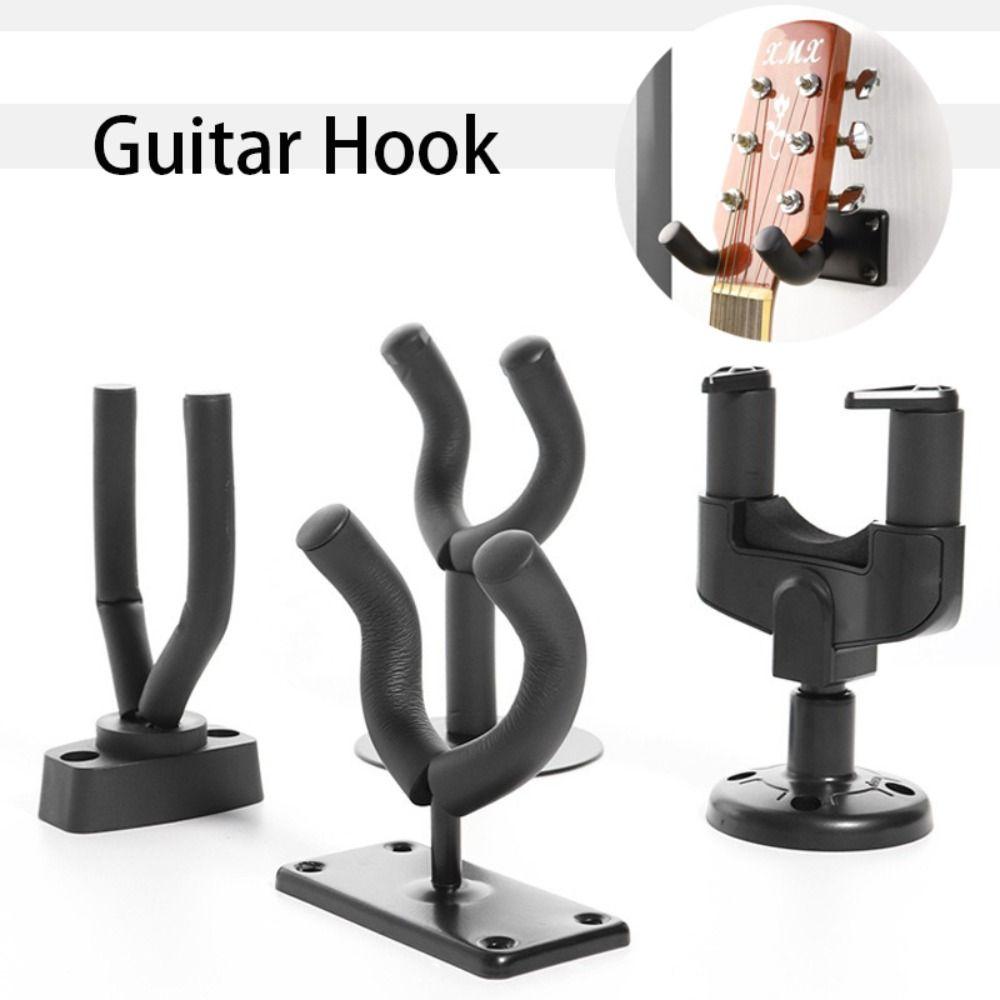 Non-slip Musical Instruments Hook Wall Mount Guitar Display Rack Electric Guitar Violin Ukulele