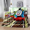 Thomas Friends Express Flannel Blanket-Soft and Suitable for Sofas,Beds,Offices,Travel,All Seasons,Great Gift for Holidays and Birthdays.