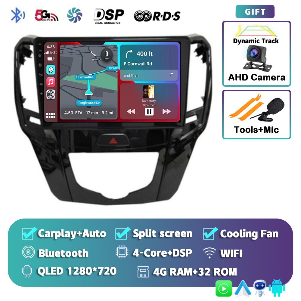 Android 14 Carplay Авто Магнитола Для GWM Great Wall H1 M4 2012 2013-2016 Мультимедийный GPS Плеер Навигация Стерео BT Без 2din DVD