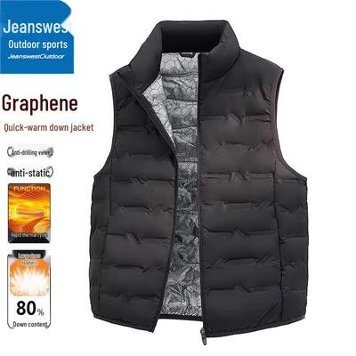 Мужской теплый жилет с воротником-стойкой Jeanswest для активного отдыха