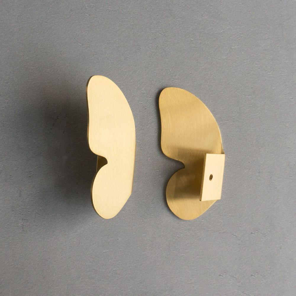 1/2 шт. Золотая Бабочка Латунная Ручка Для Дверцы Шкафа Для Одежды Ручка-Кнопка Для Ящика Нордический Роскошный Стиль Мебельная Фурнитура Домашний Декор