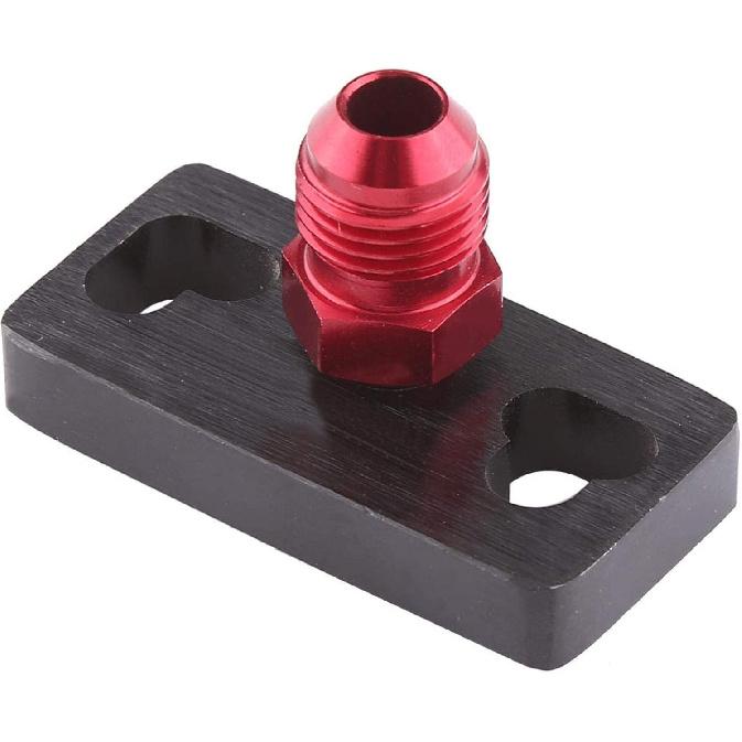 Fuel Line Adapter, Aluminium 1/8 NPT Fuel Rail Pressure Regulator Adapter Fit for Honda with Fittings