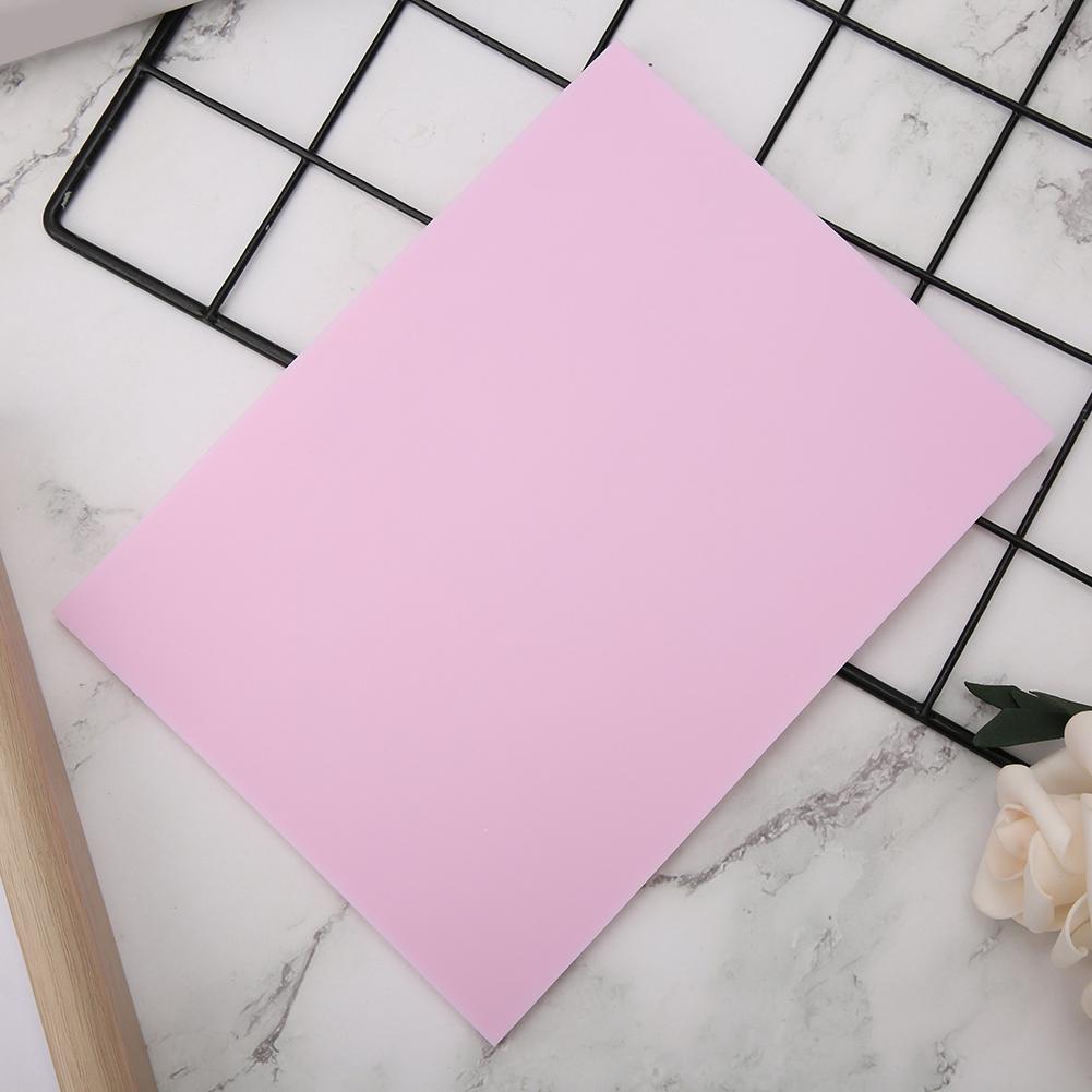 Желейные резиновые штампы Тонкие блоки для резьбы для штампов ручной работы DIY Изготовление Персиково-красный