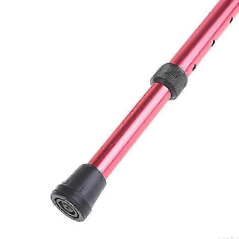 Ultra-Light Adjustable Aluminum Walking Stick for Seniors & Hikers - Anti-Slip Grip, 53-90cm, Portable Folding