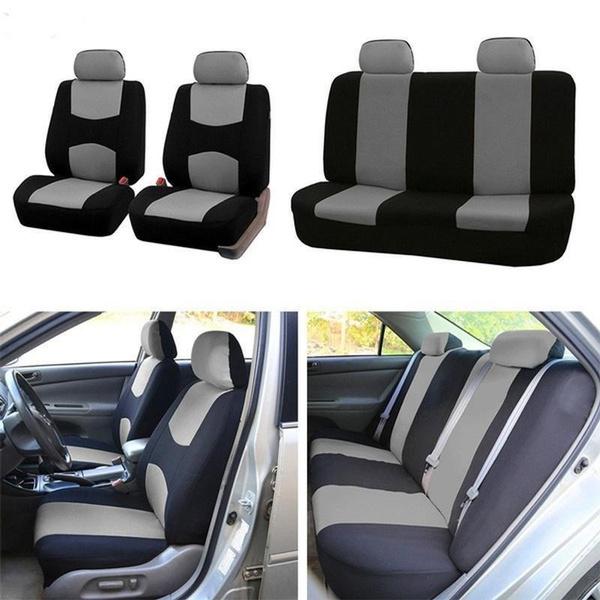 Universal Full Car Seat Covers Set Auto Seat Decoration Rear Front Seat Cover Car Cushion Protector Case Cover Car Interior Accessories