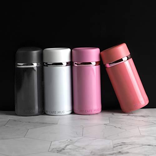 Pearl Metal My Cafe Compact Mug, White, 200ml, HB-4858