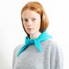 Pure Cashmere NYC TRIANGLE SCARF_French Blue