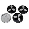4PCS Car Wheel Covers Rims Center Hubcap Emblem For Mitsubishi Ralliart Lancer Cordia Pajero Outlander L200 EVO Colt Galant