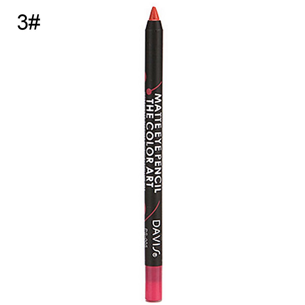 Puntos Водостойкая стойкая помада-карандаш 12 цветов Шелковистая матовая подводка для губ Косметика