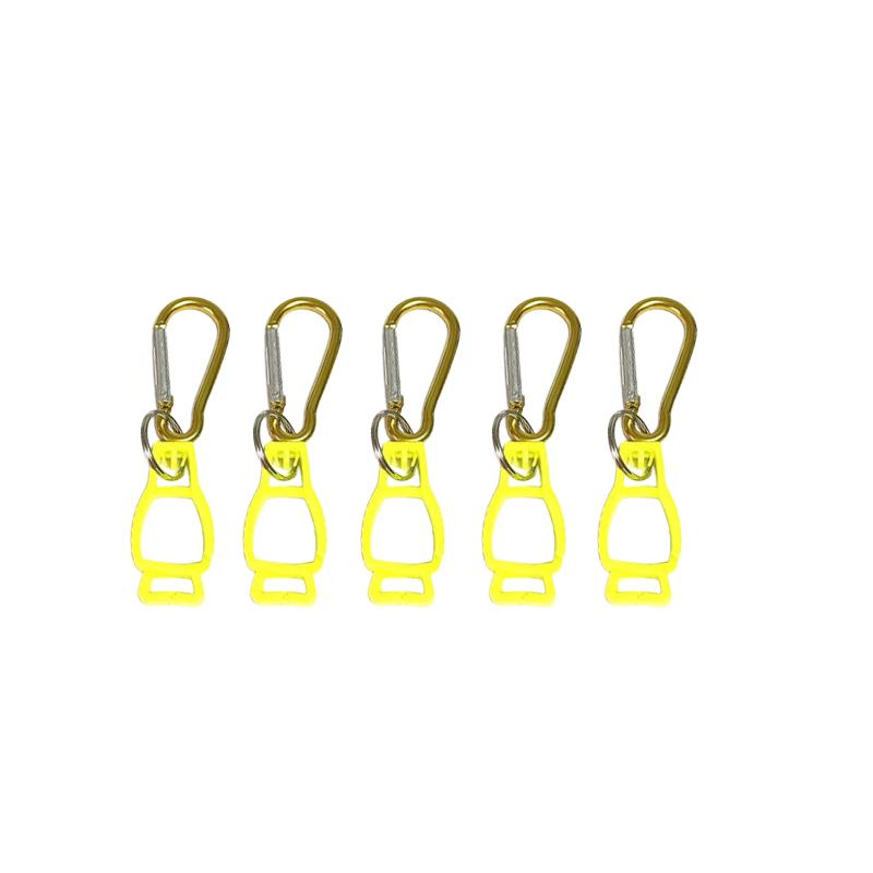 5Pcs Glove Clip Hanger Safety Glove Holder Aluminum Alloy Working Gloves Clip Keys Safety Clamp Gloves Guard Accessories