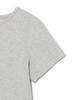 GLOWNY G Baby Tee (Long Version) (Melange Gray)