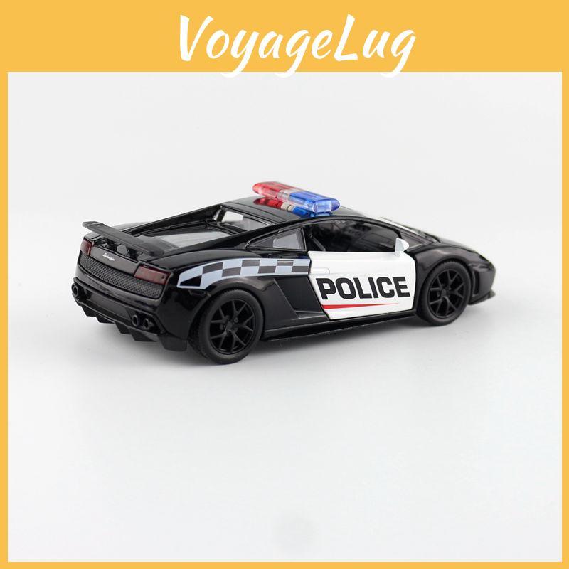 Police Car Gallardo Alloy Model Toy For Play And Display Enthusiasts