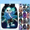 Модный рюкзак Undertale Sans для детей с регулируемыми мягкими лямками и вместительным отделением