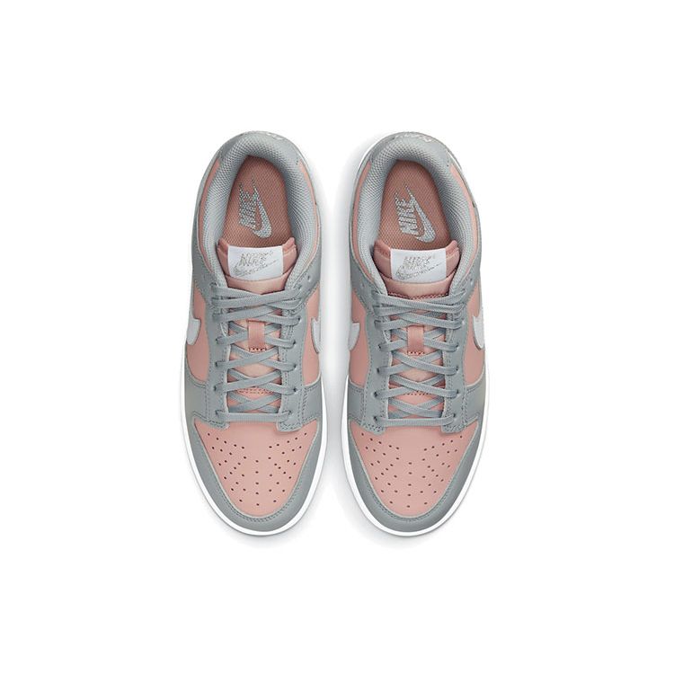 Nike Dunk Low Soft Серые Розовые Женские Кроссовки DM8329-600
