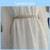 Модная белая жемчужная поясная цепочка, декоративное платье, свитер для женщин