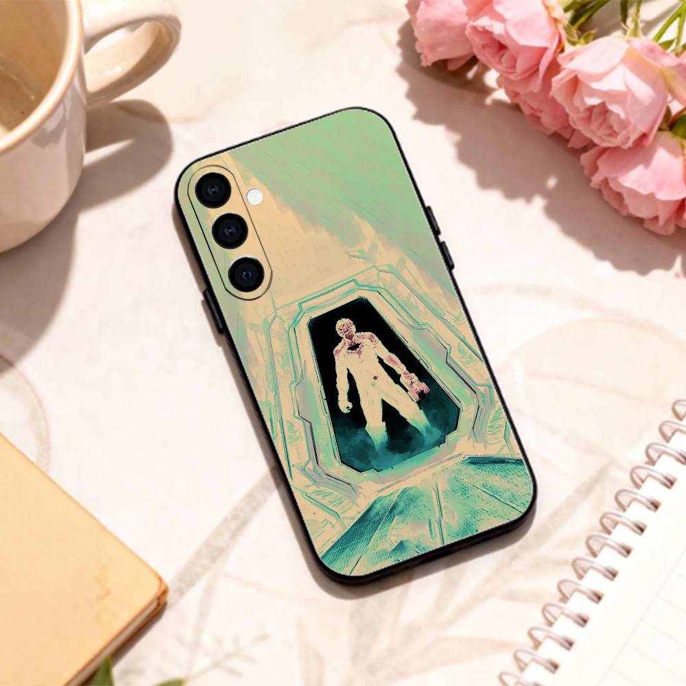 Dead-ES SpaceS Game Чехол для телефона Samsung Galaxy A73, A72, A71, A70, A53, A52, A51, Другие Мягкий черный корпус