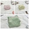Multifuctional Mini Cosmetic Bag Heart Embroidery Lipstick Bag Simple Small Makeup Bag  Travel