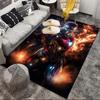 Iron In Action Area Rug Suitable for Indoor And Outdoor,Carpets for Kitchens, Homes, Offices, Living Rooms,Home Decor,Christmas Gift