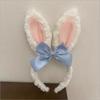 Lolita Cosplay Easter Headband Cute Cartoon Rabbit Ears Hairband for Festival Party Decorations Accessories