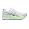 Asics Кроссовки для бега Gel-Kayano 33 Wide, удобные, дышащие, поддерживающие, с хорошим возвратом энергии, мужские, белые, 1011C227-100