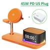 Qi2 25W ICE Cooling Magnetic Wireless Charger Bluetooth Speaker For iPhone 17 Samsung S26 Apple Galaxy Watch 2-8 Fast Charging