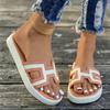 New Fashion Slippers Women Sexy Flat Sandals Casual Ladies Sand Beach Slippers Elegant Fish Mouth Slippers Slippers Women