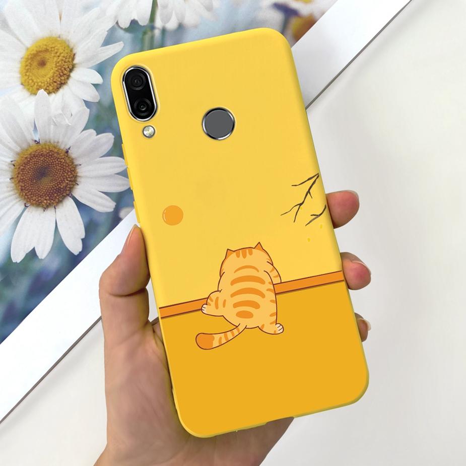 Для Huawei Honor Play Чехол COR-L29 COR-L09 Милый Модный Мультяшный Чехол 6.3'' Мягкий Силиконовый Чехол для Телефона Для Honor Play Fundas Coque