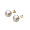 Akoya Pearl Earrings K18 Gold Ladies HA00080R13CG0PA03Y 8.0mm [Gift Wrapped]