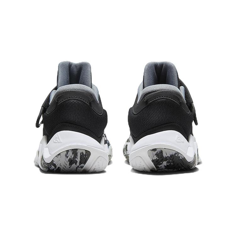 Nike Giannis Immortality 2 Comfortable Low top Performance Basketball Shoes Black Gray Kids' DQ1942-001