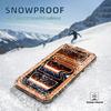 Военный противоударный чехол для IPhone 17 Pro 16E Air 16 15 14 13 12 Pro Max IP68 Полностью водонепроницаемый Силиконовая защита Алюминиевый чехол