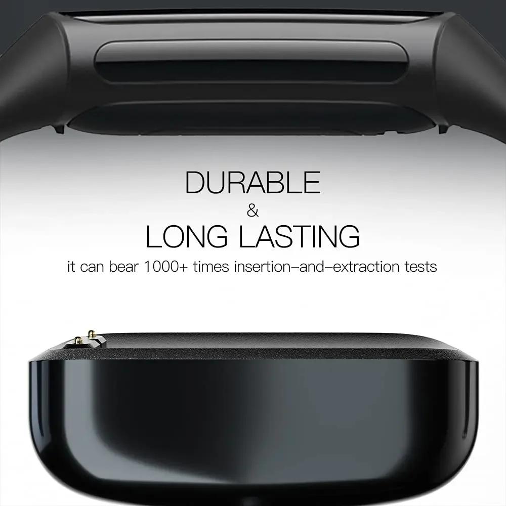 Магнитный USB-кабель для зарядки для Fitbit Charge 5 6 Fitbit Luxe Smart Watch Портативная док-станция для зарядки Адаптер Аксессуары