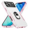 Чехол для iPhone 17 Pro Военного класса с кольцом-подставкой Чехол для телефона из ПК + ТПУ