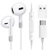 Innovative iPhone 15 iPhone 15 Wired USB C High Clear Comfortable Earphone HIFI Sound Deep Noise Stereo Earphones with Uses Type C Compatible with