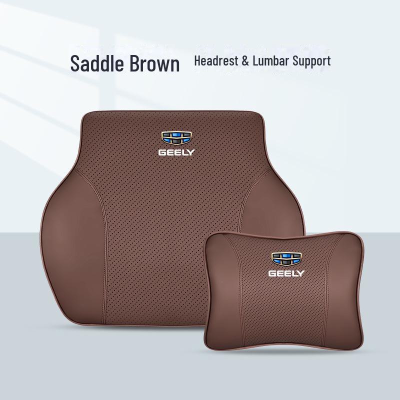 Подголовник и подушка для поддержки талии автомобиля Geely для Xingruixing, Yue I, Binyue, Coolray, Boyue L, Dihao.