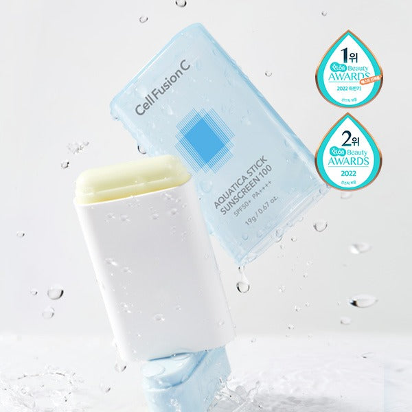Cell Fusion C Солнцезащитный стик Aquatica 100 SPF50+PA++++ 19г новая упаковка