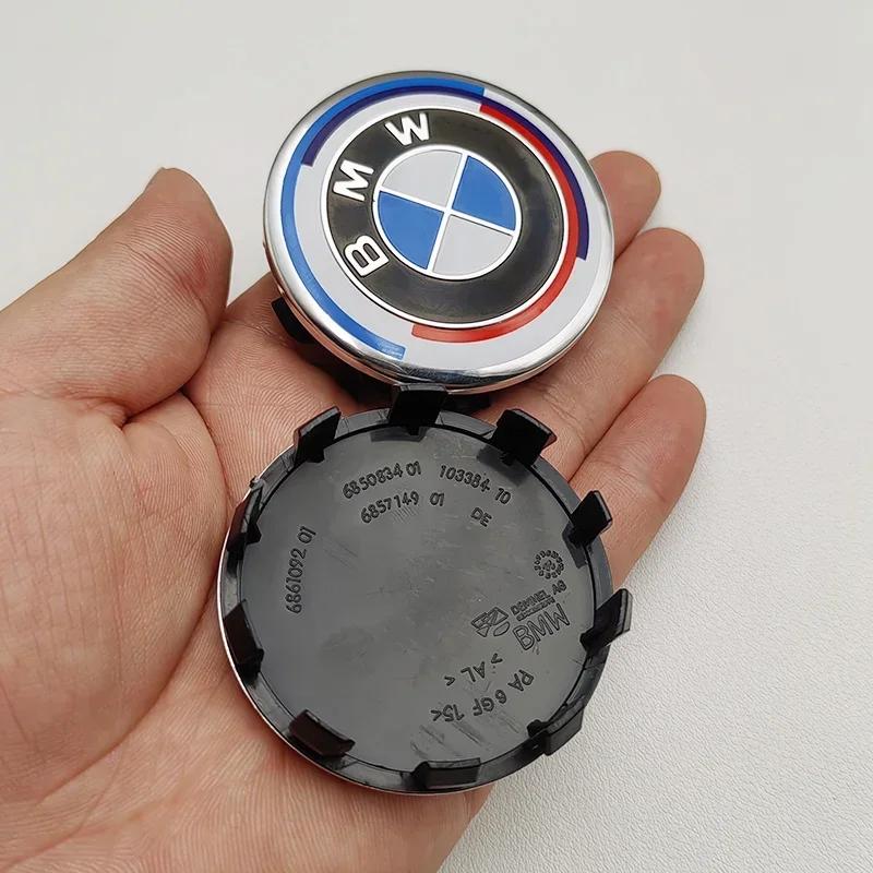 XJVYV1 For BMW 82mm Car Front Bonnet Logo BMW Hood Emblem 74mm Rear Trunk Badge 56mm 68mm Wheel Center Caps 46mm 45mm Steering Wheel St