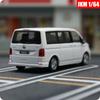 Масштаб 1/64 T6 Multivan MPV Van Миниатюрная модель 1:64 бесплатных колеса игрушечная машинка литая литая коллекция сплава подарок для мальчиков ребенок